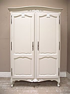 wonderful provencal style 2 door armoire
